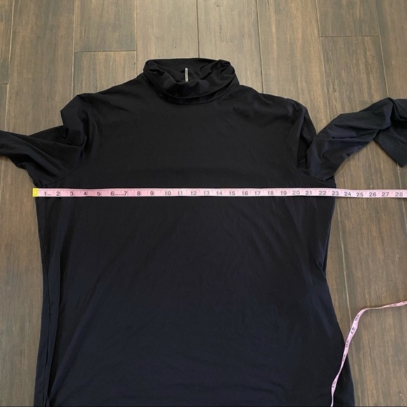 BASLER Black Long Sleeve Turtleneck Top Size 48 - Picture 7 of 7